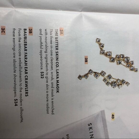 Baublebar Farah Ear Crawler Earrings BNWT! - Picture 6 of 6